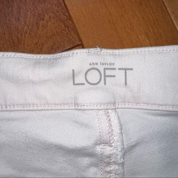 LOFT Blush Pink Modern Cuffed Crop Jeans - Picture 6 of 10